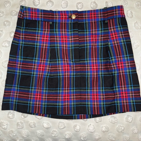 J. Crew Dresses & Skirts - J. Crew Plaid Tartan Mini Skirt